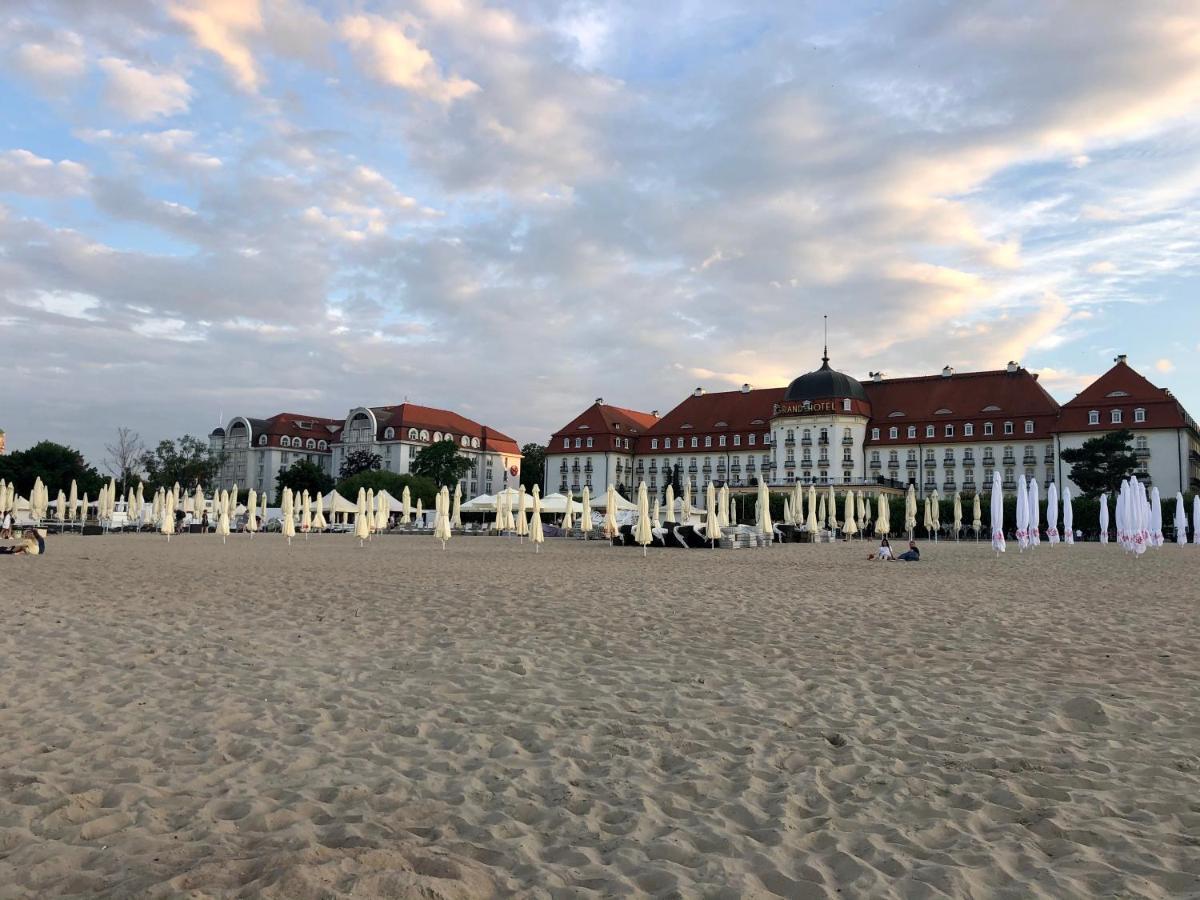 Gold By Praia Apartments - 600 M Do Plazy - Parking Sopot Exterior foto